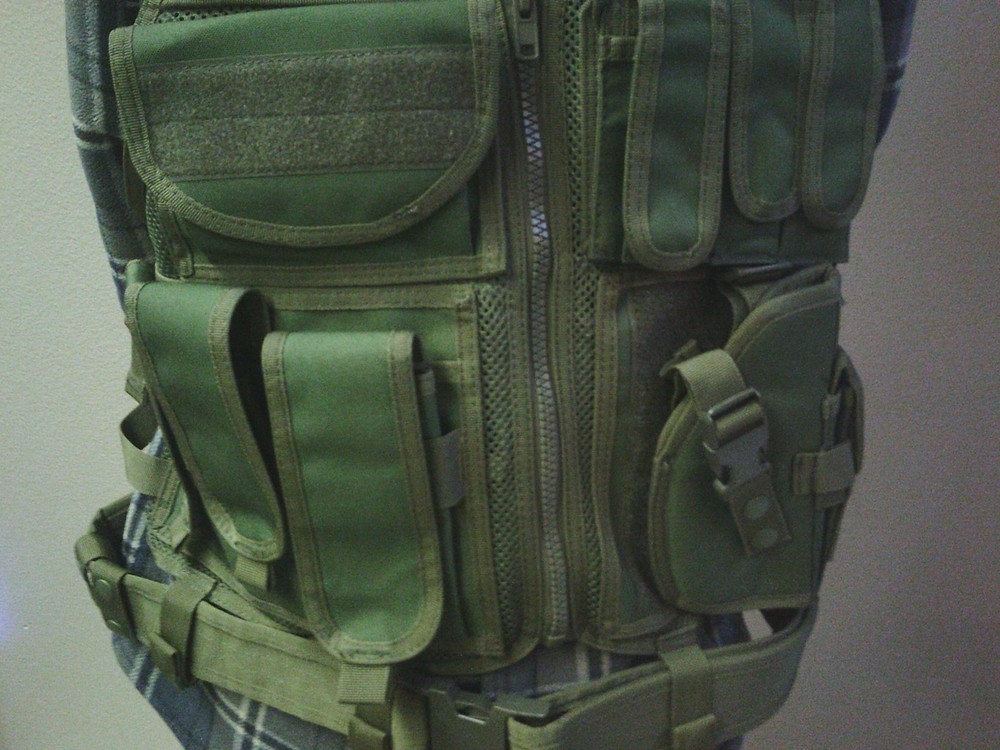 Clean Tactical Multi-Function Adjustable Vest Camouflage FREE SHIPPING