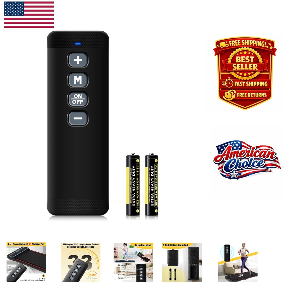 Walking Pad Q1 Remote Replacement: Effortless Control & Batteries Included