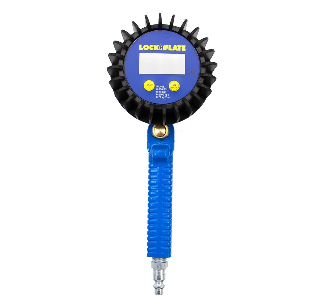 Tire Inflator/Deflator with Digital Gauge - Includes the LockNFlate® Air Chuck