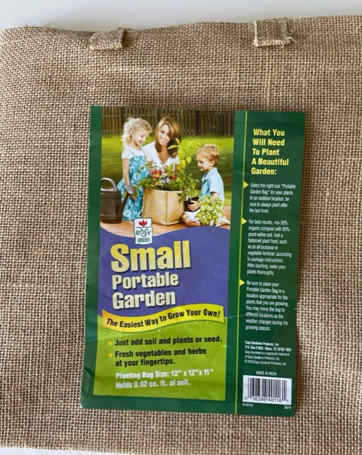 (2) Outdoor Small Portable Gardens