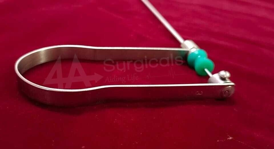 4A PCNL U Handle Triprong Forcep Grasper 9Fr/38cm