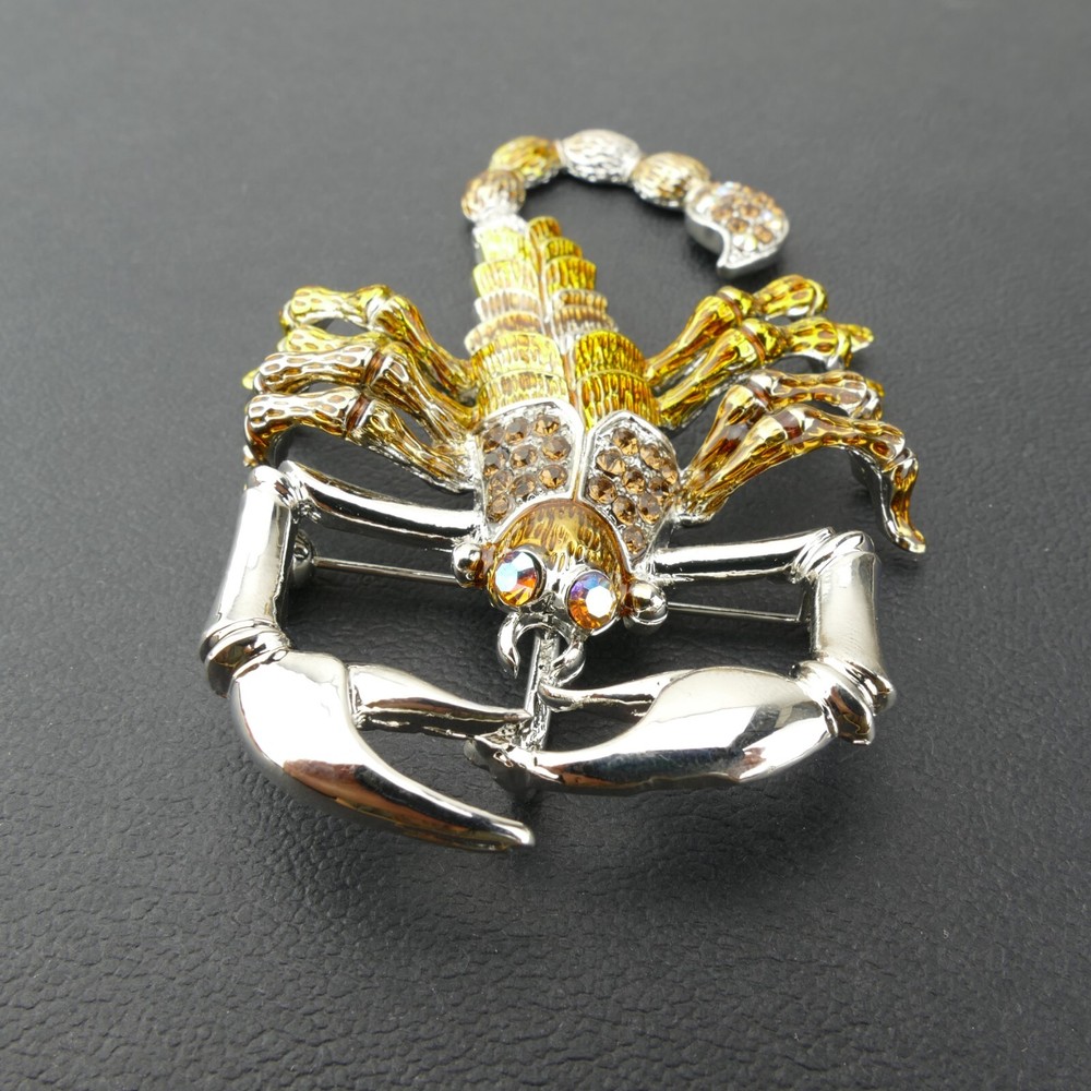 Large, Statement, Scorpio, Brooch