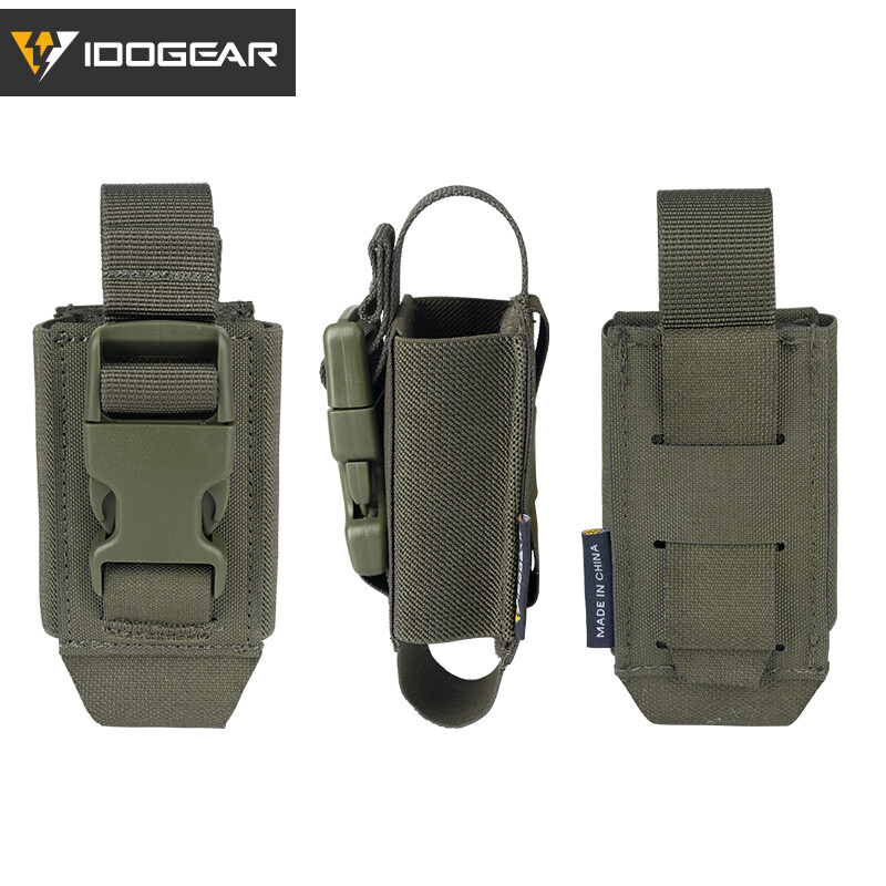 IDOGEAR Tactical Single Flashbang Pouch Tool Pouch Airsoft Multi-Function Gear