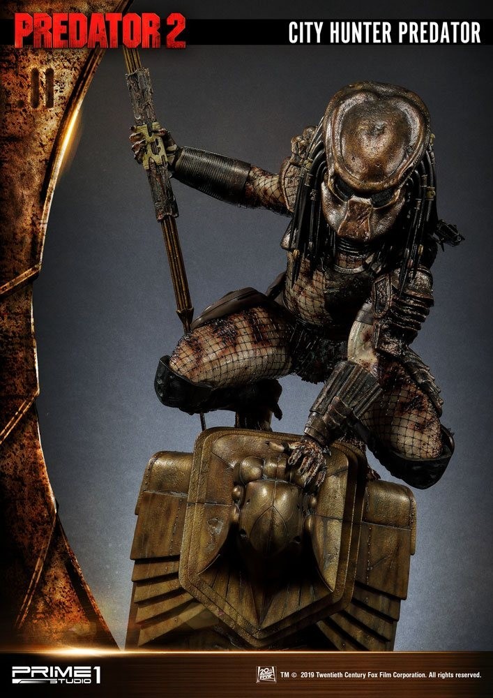 Predator 2: City Hunter Predator - 3D Wall Art 79 cm - Prime 1 Studio, Sideshow