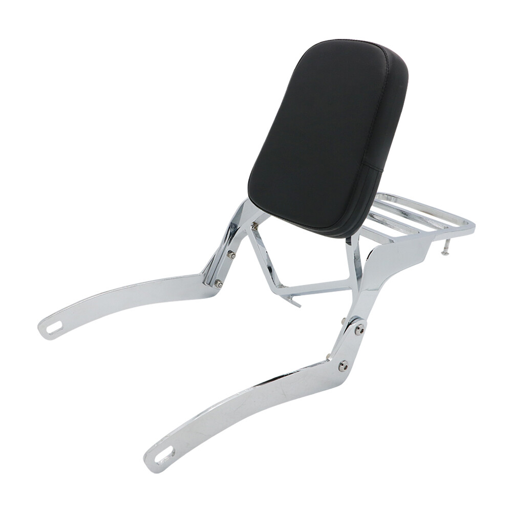 For Yamaha Virago XV125 XV250 VStar 250 Route 66 Backrest Sissy Bar Luggage Rack