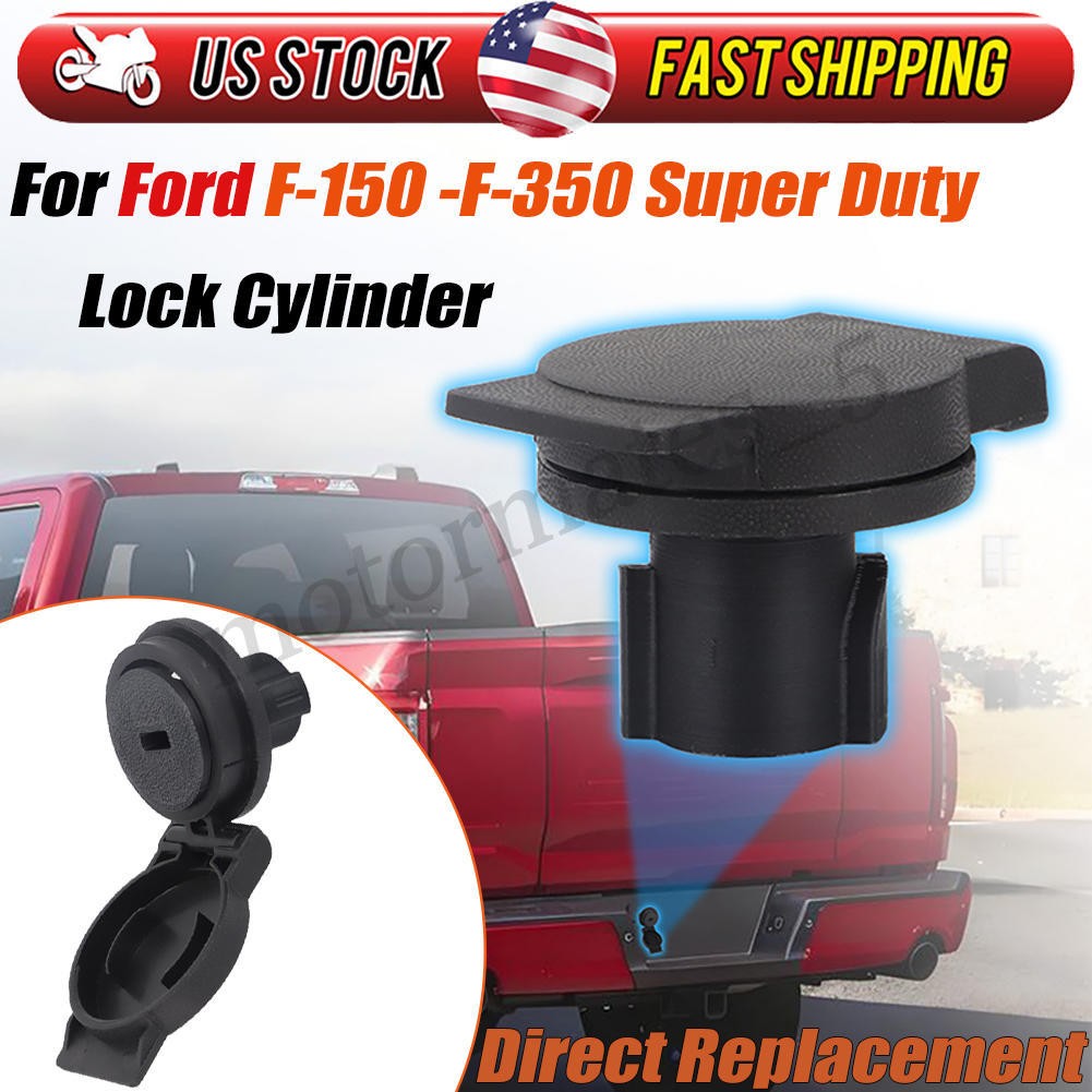 Rear Bumper Spare Tire Carrier Lock Cylinder for Ford F150 F250 350 FL3Z1543262A