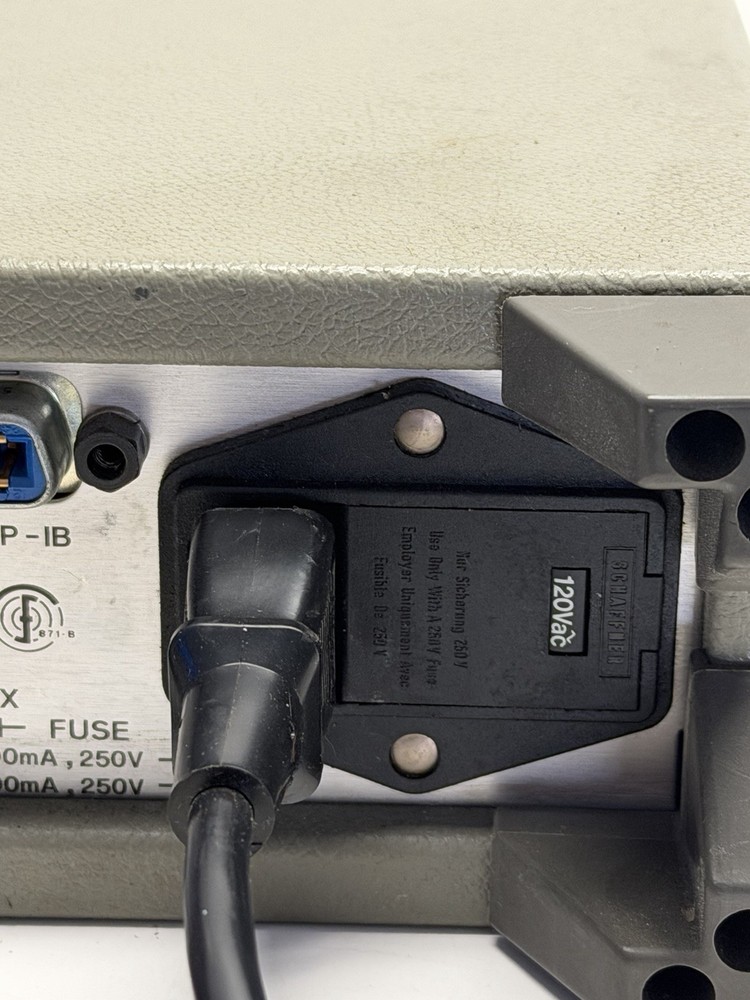 HP 8152A Optical Average Power Meter - Power tested, functions untested