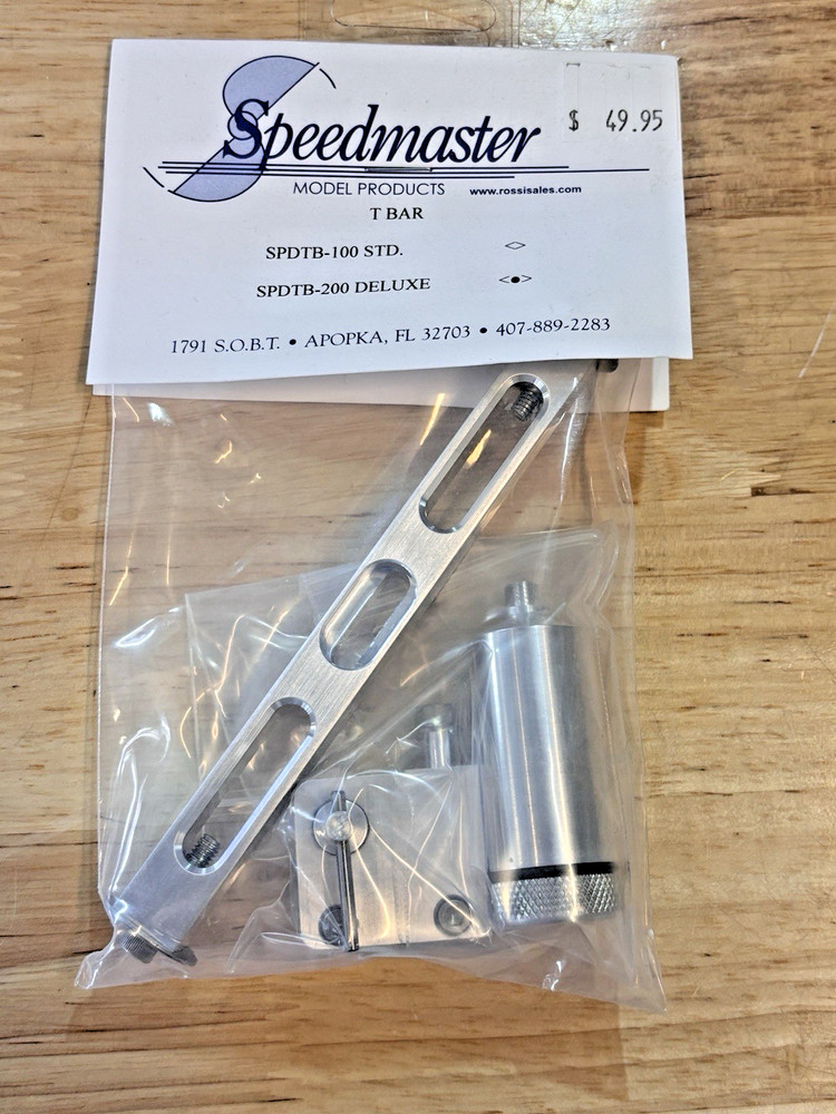 SPEEDMASTER   SPDTB-200 Deluxe T Bar   NEW