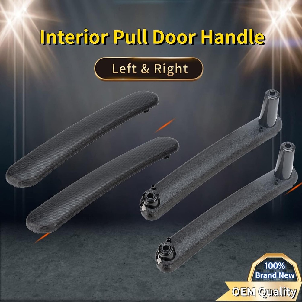 1 Pair Left And Right Door Inner Open Pull Handle For Mitsubshi Eclipse 2006-12