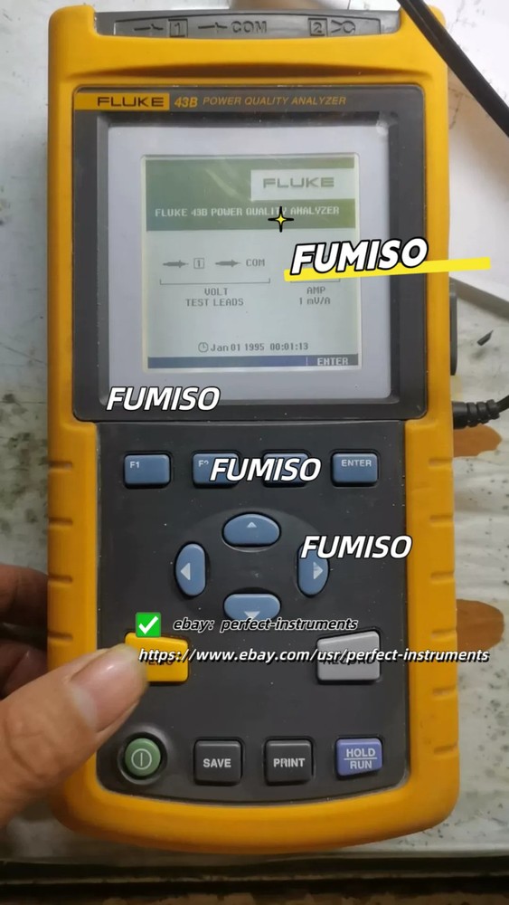 Fluke 43B Power Quality Analyzer#pr#per
