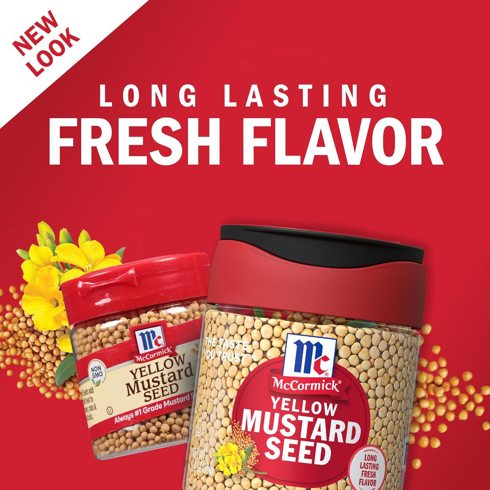 Yellow Mustard Seed, 1.4 Oz