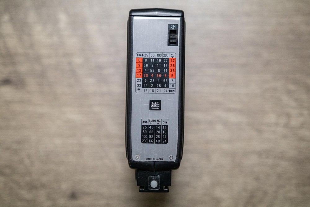 Nissin TA45 Automatic Electronic Flash Shoe Mount TESTED & WORKS