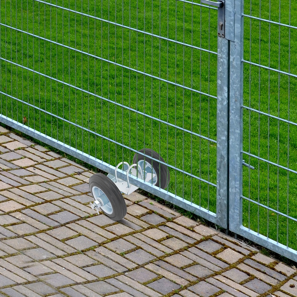 Heavy Duty Sliding Gate Hardware Kit with Quiet Rolling Wheels