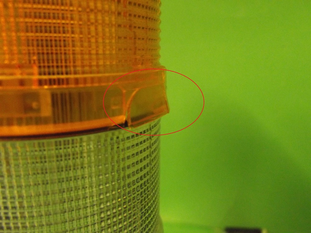 Siemens 8WD4408-0AD stack light + Cable + Connector