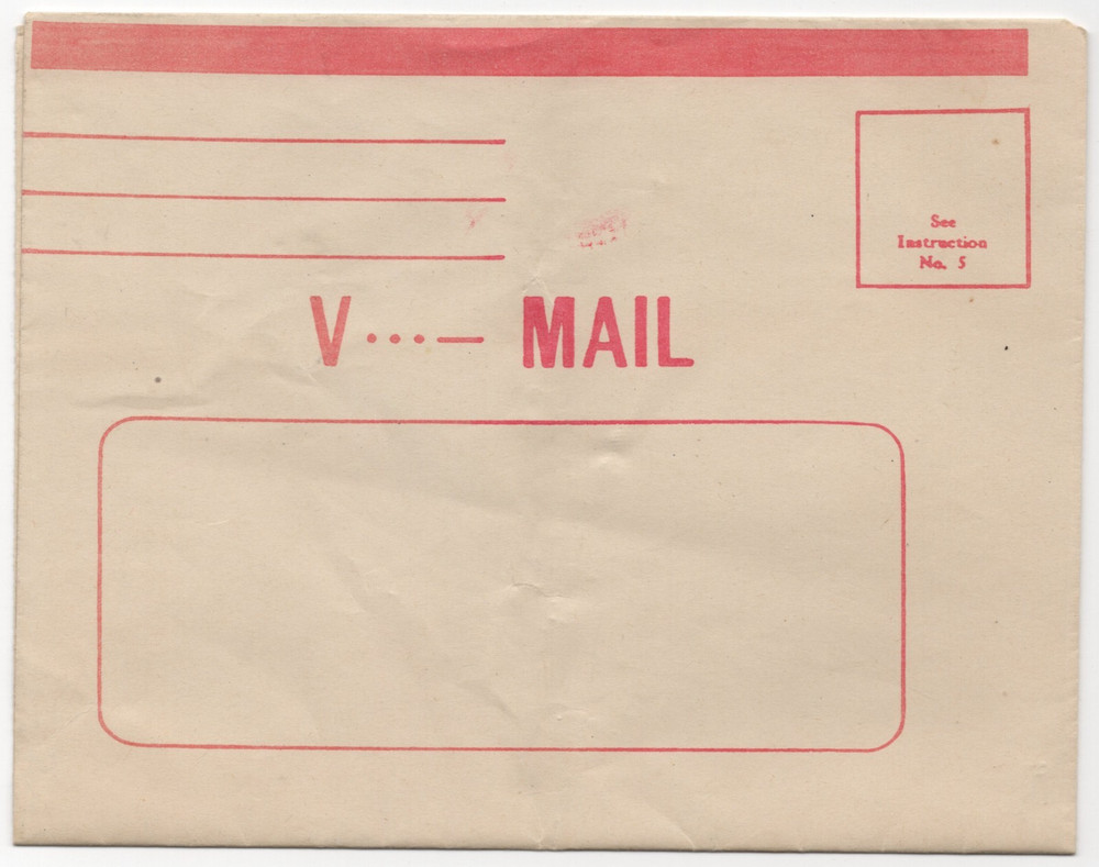 WWII - V Mail Envelope - EP1F