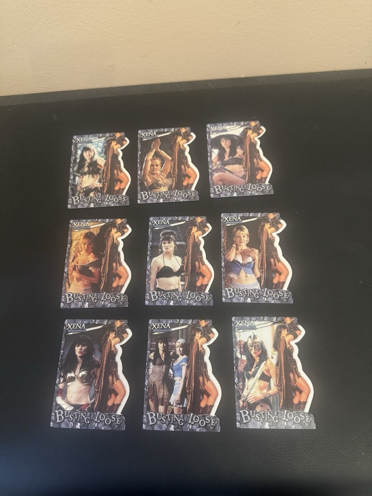 Rittenhouse Xena Seasons 6 Complete 9 Card Busting Loose Insert Set BL1-BL9