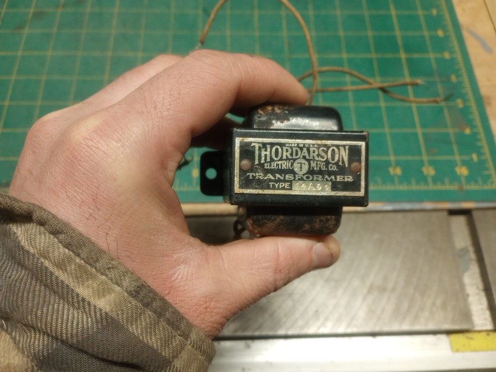 Thordarson Electric Transformer In Good Shape