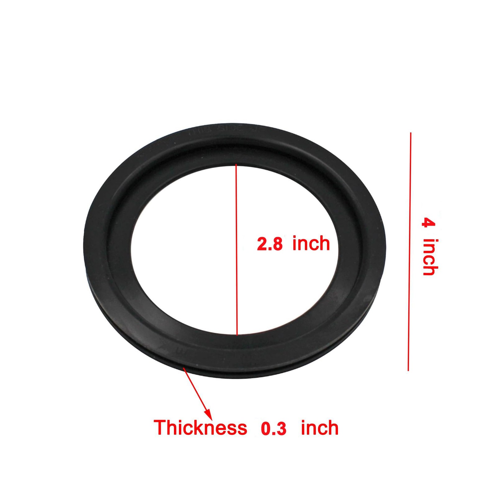 Femory RV Toilet Seal, Flush Ball Seal Gasket Replacement 385311658 for black