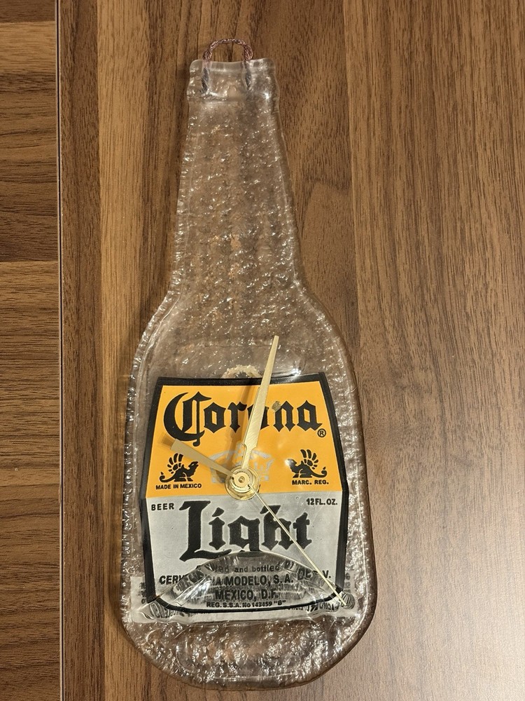 Corona Light Bottle Wall Clock Tested