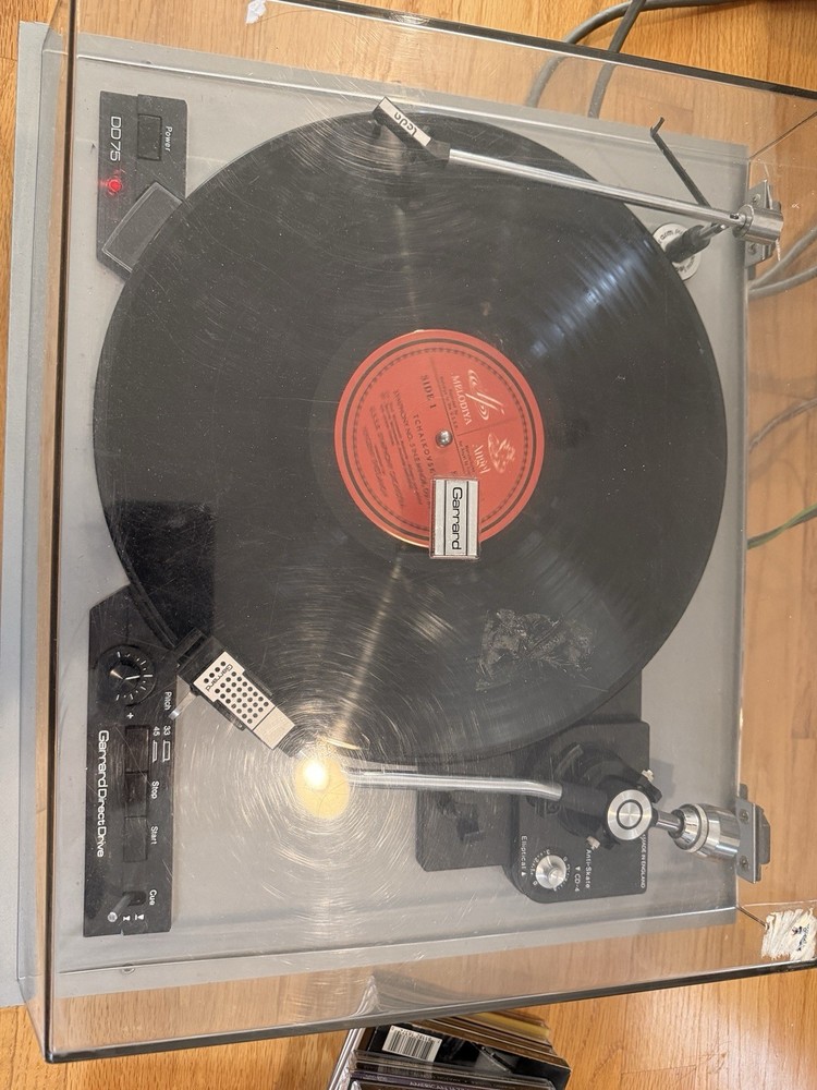 Garrard Direct Drive Turntable Model DD 75 Work Perfect