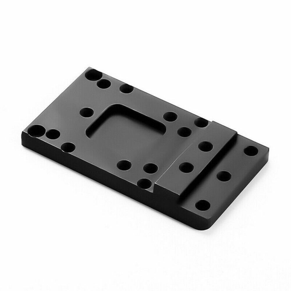 For Glock Universal Optic Mount Red Dot Sight Pistol Rear Sight Plate Base Mount
