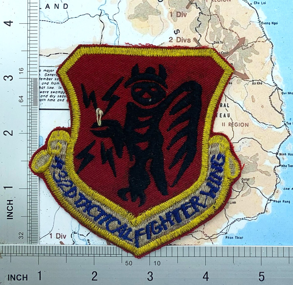 Patch , 432nd Tactical Fighter , Reconnaissance Wings patch , tfw , t9-185