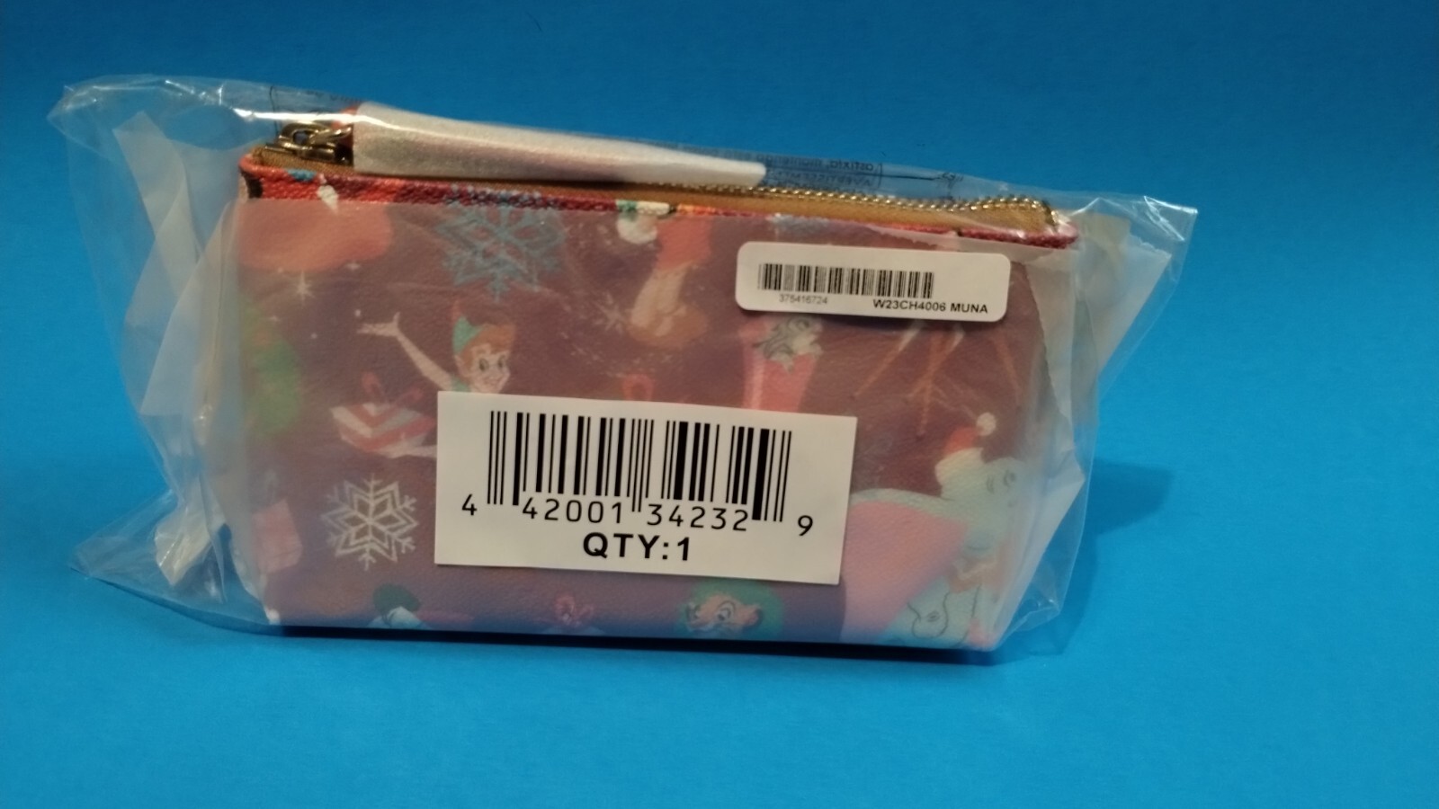 Disney Classics Christmas Dooney & Bourke Cosmetic Case Make Up Bag