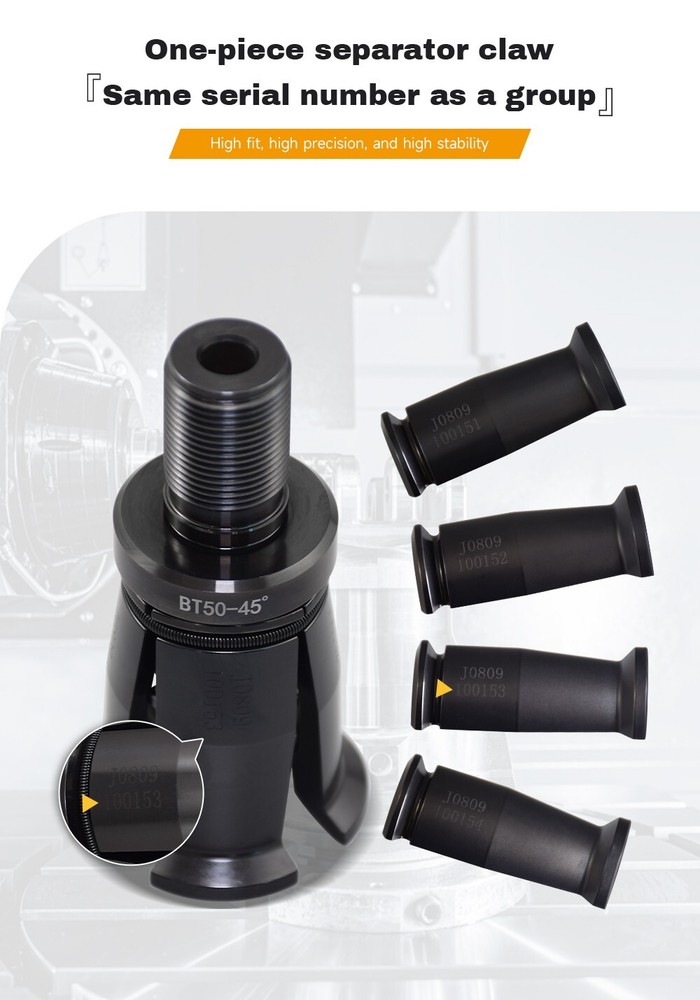 ISO20-OTT Internal Thread Stud Type Clamping Spindle Pull Claw for ISO Pull Stud