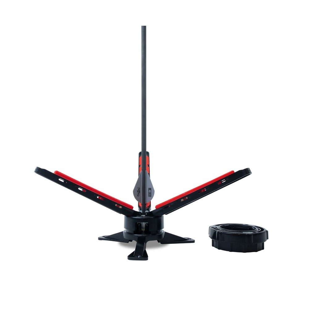 Bohning Complete Cauldron Fletching Jig Black