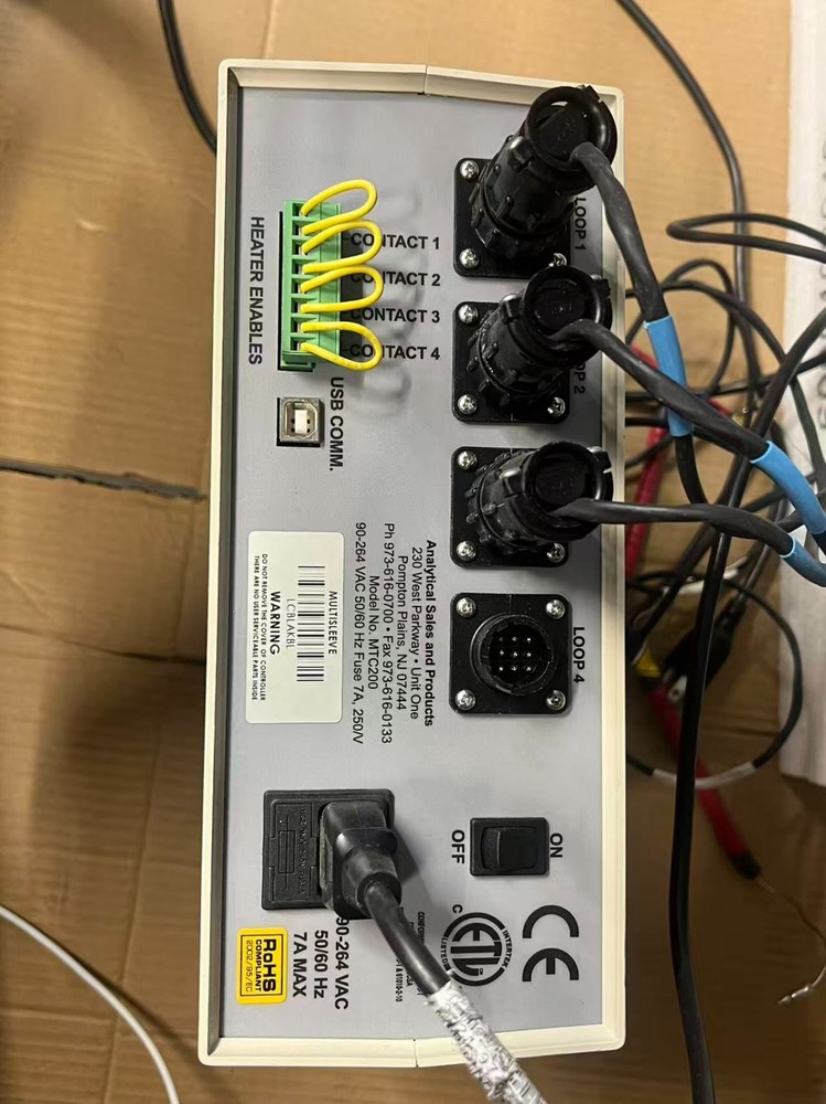 Analytical Sales & Products MultiSLEEVE MTC200 Temperature Controller，tested