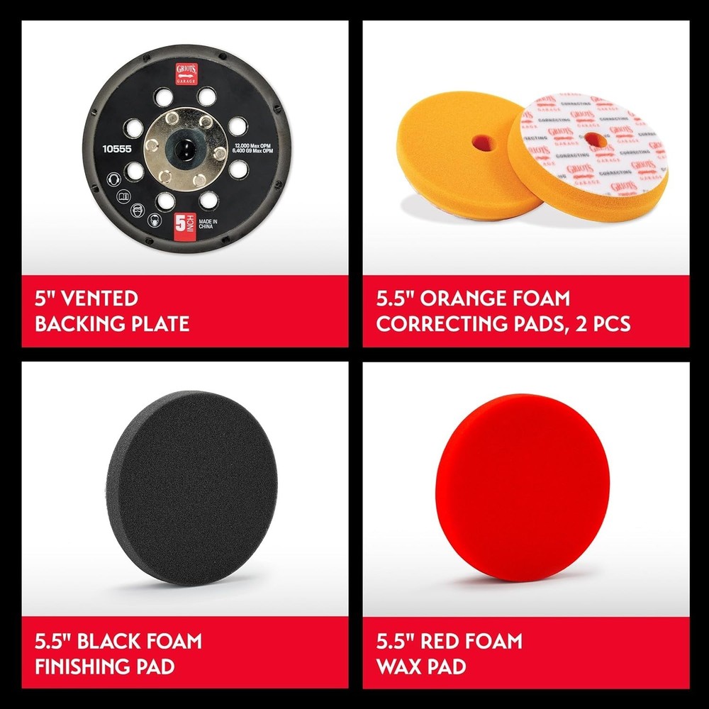 Griot's Garage 5" Orbital Conversion Kit