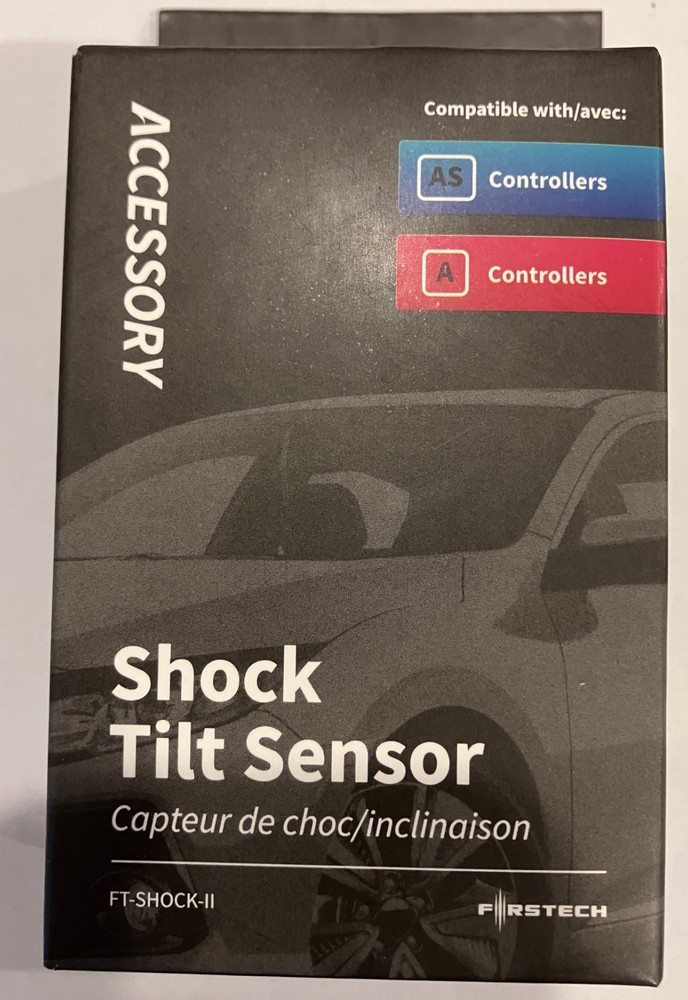 Firstech FT-SHOCK-II Compustar Dual Stage Shock Tilt Sensor Plug & Play Shipped!