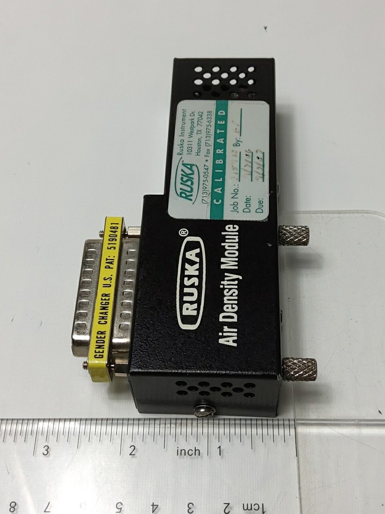 FLUKE RUSKA AIR DENSITY MODULE 2455-ADM (USED NOT TESTED)