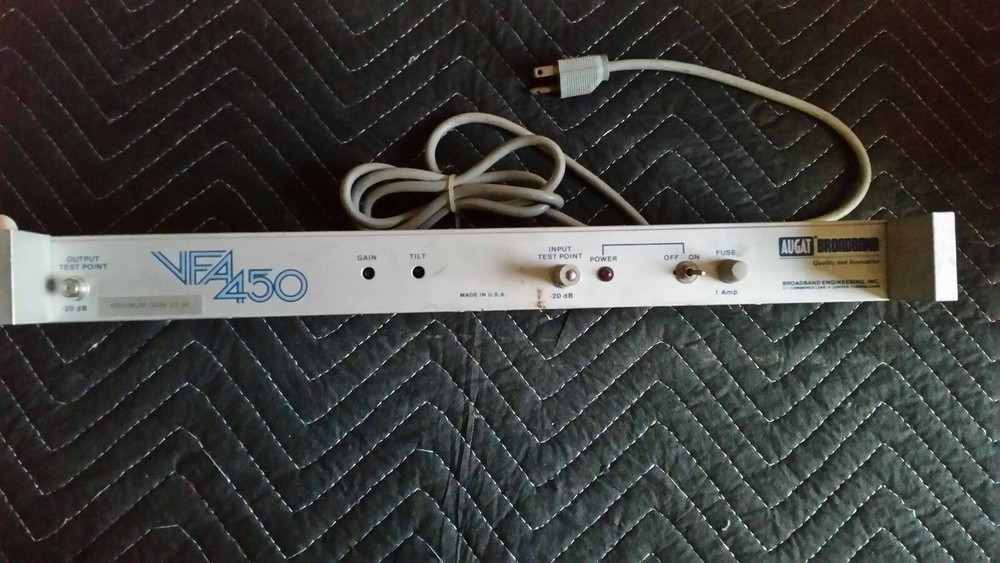 Augat Broadband VFA450 Forward Amplifier