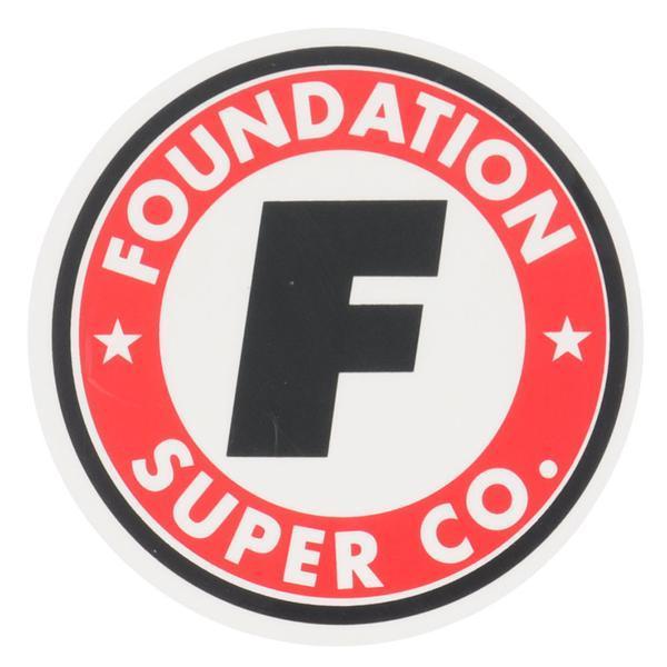 New Foundation Super Co Circle F Assorted Medium Sticker