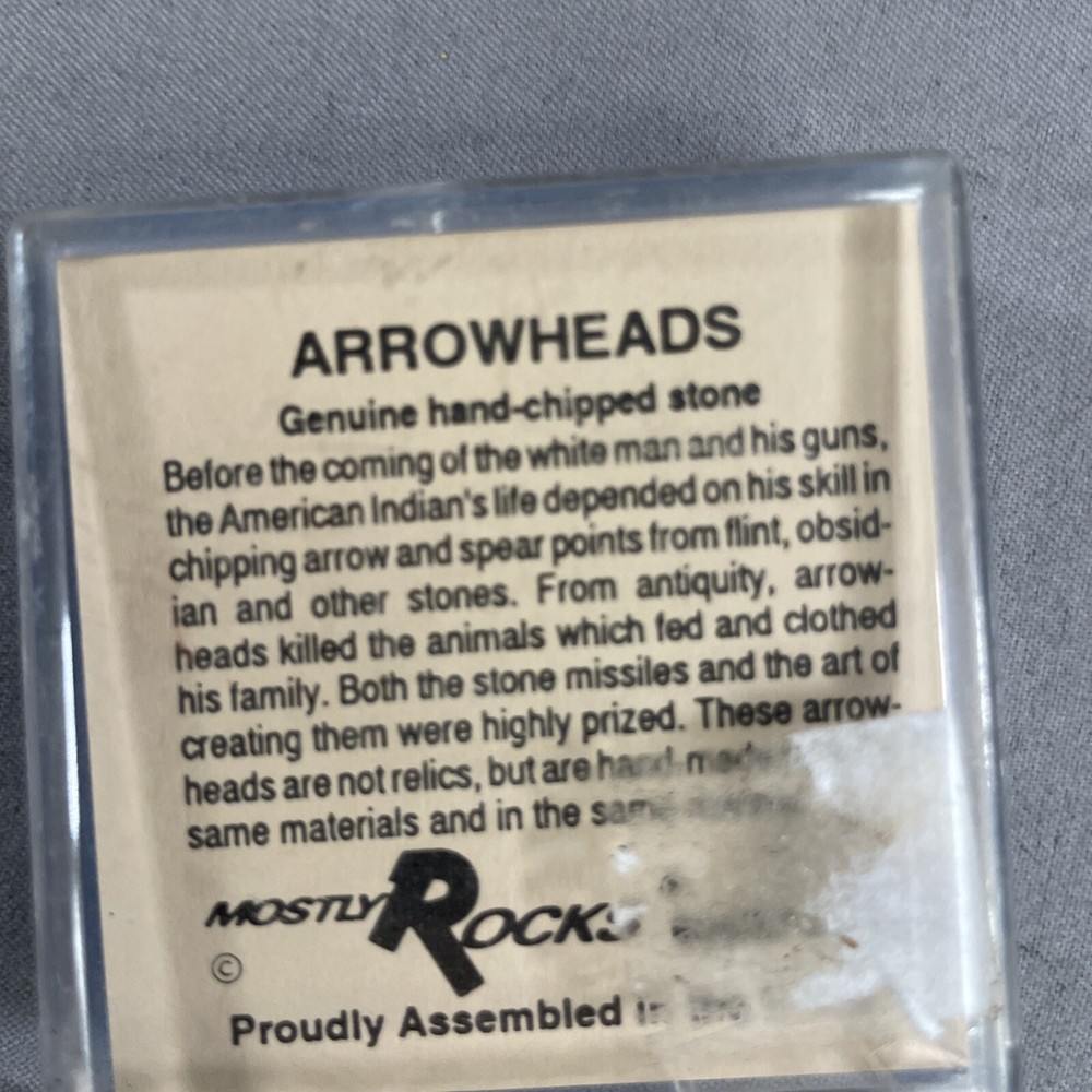 ARROWHEADS 3 ARROW POINTS IN BOX