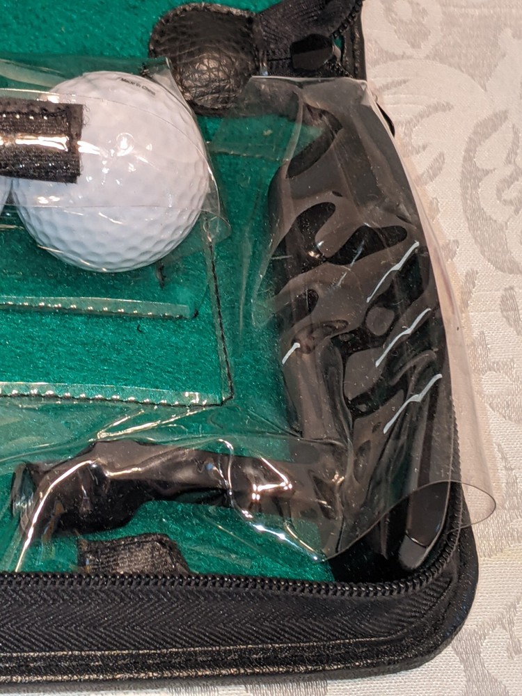Portable Mini Golf Putter Equipment Practice Kit &Detachable Putter
