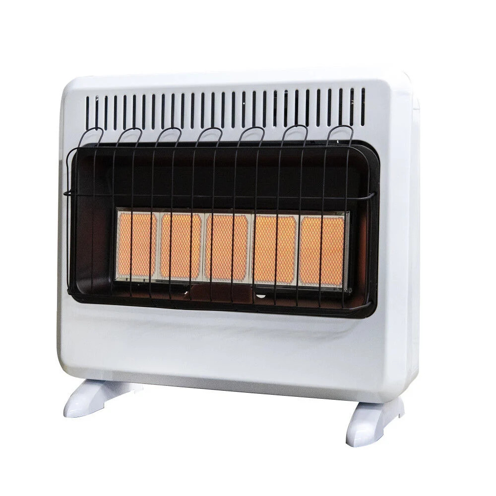 Heatstar 30000 Btu Vent Free Radiant Propane Heater With Thermostat And Blower