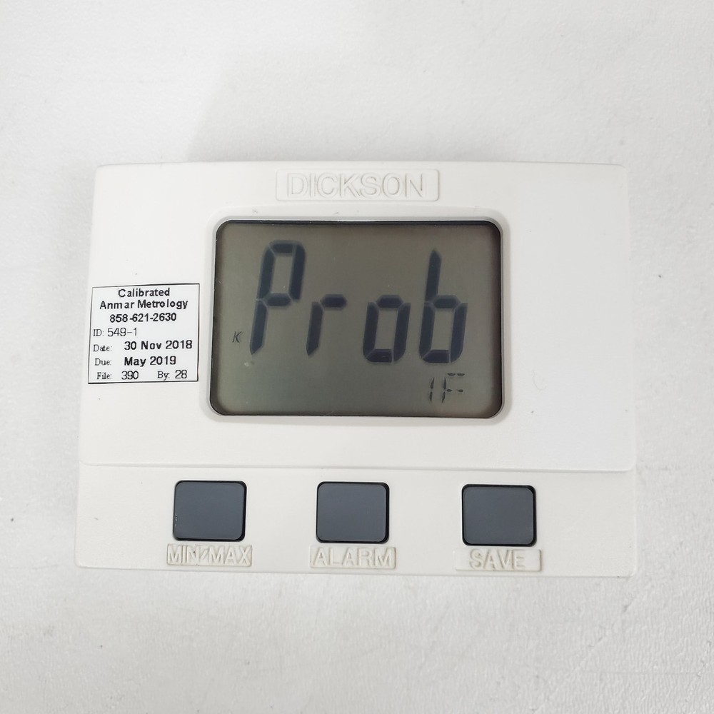 Dickson SM320 Temperature Data Logger with LCD Display