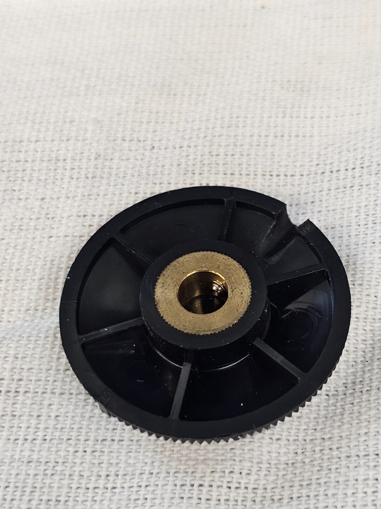 Nikon Eclipse E800 E1000 Microscope Cover Knob Black Parts