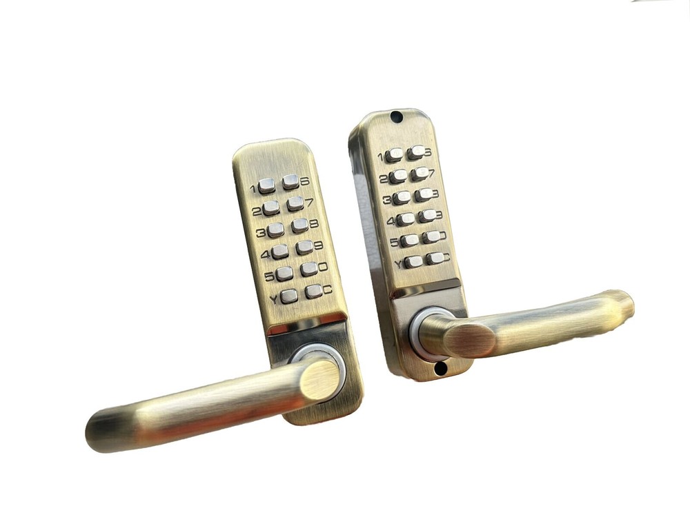 Mechanical Code Combination Keyless Double Side Entry Gate Door Lock Fence Lock
