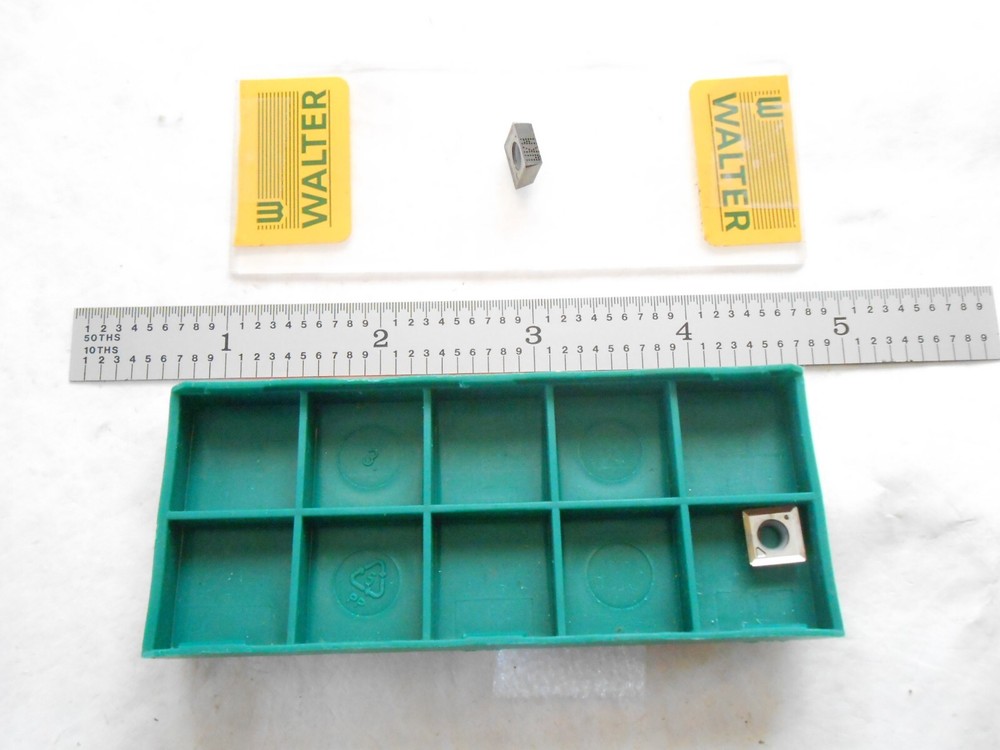NEW 2 PCS. WALTER MPHX 080305-G88, WKM GRADE INDEXABLE MILL INSERTS
