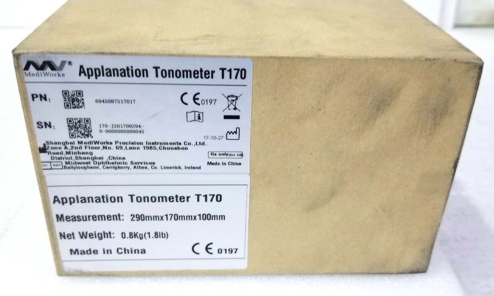 Mediworks Applanation Tonometer T170 T TYPE