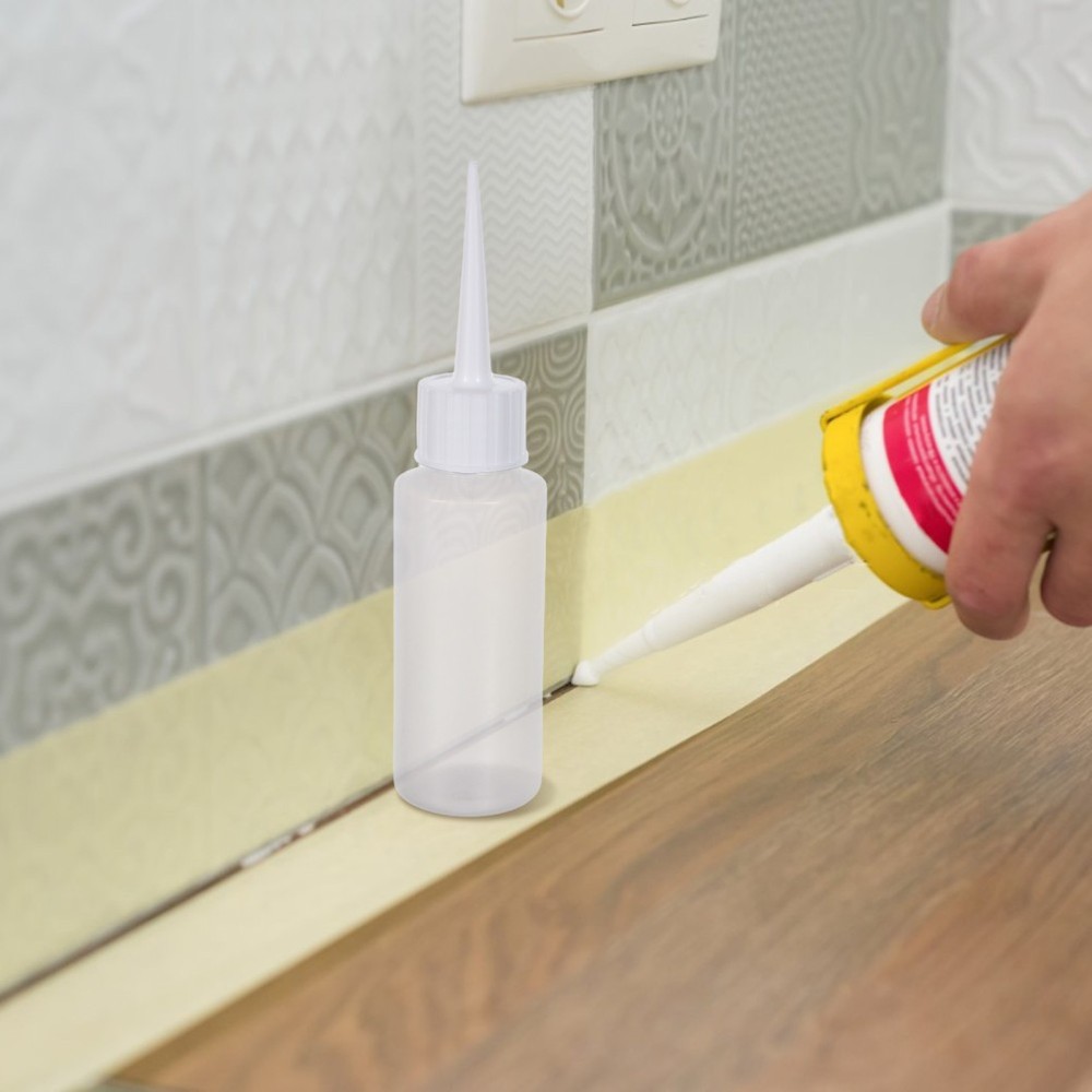 100 Pcs Sewing Agent Bottle Fine Tip Nozzle Glue Empty Mini Squeeze