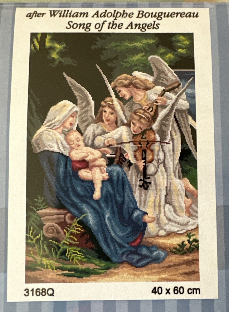 Orchidea Printed needlepoint tapestry Gobelin 40x60 Cm Canvas Only