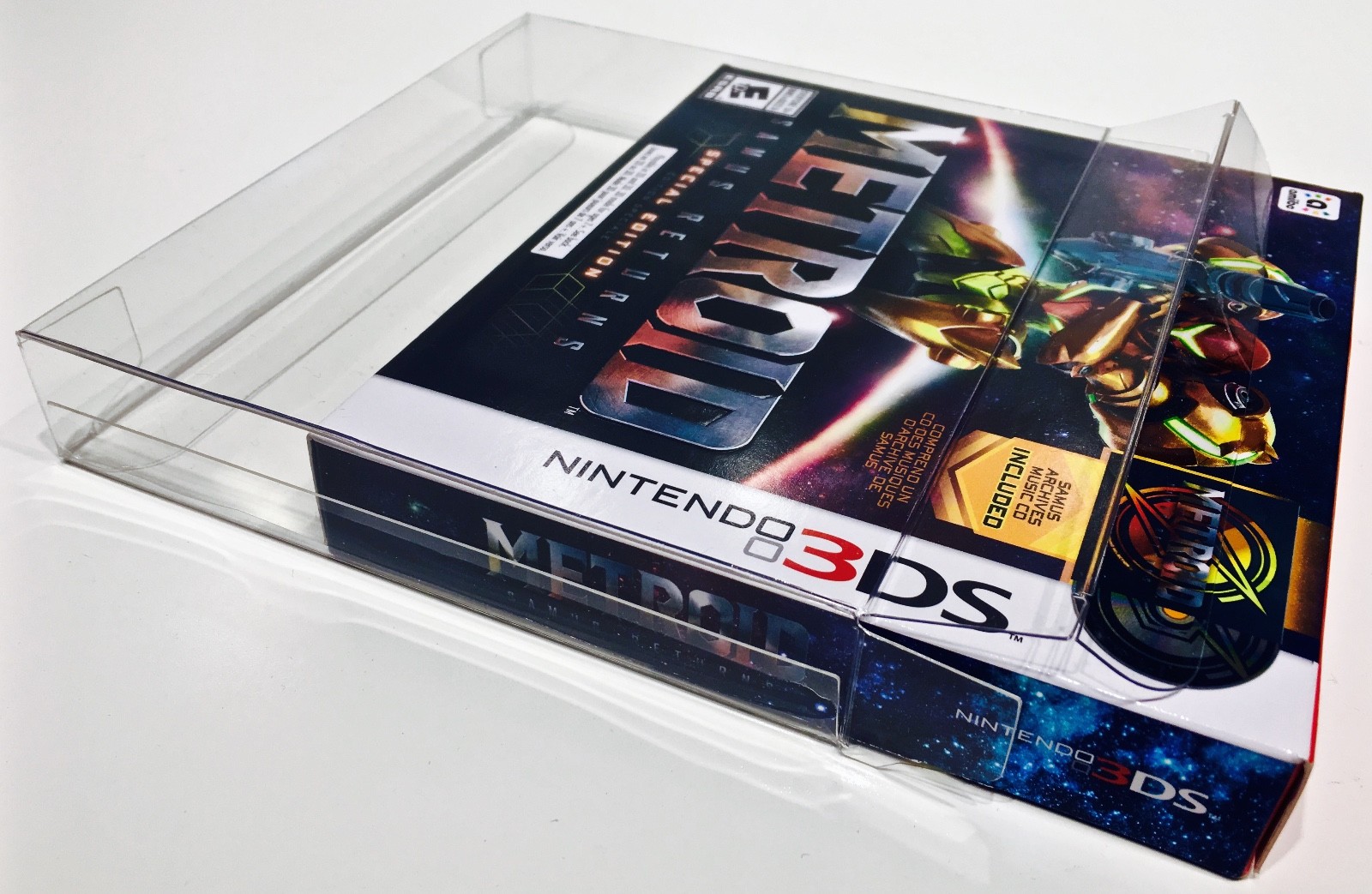 1 Box Protector for Metroid Samus Returns Special Edition Nintendo 3DS NTSC ONLY
