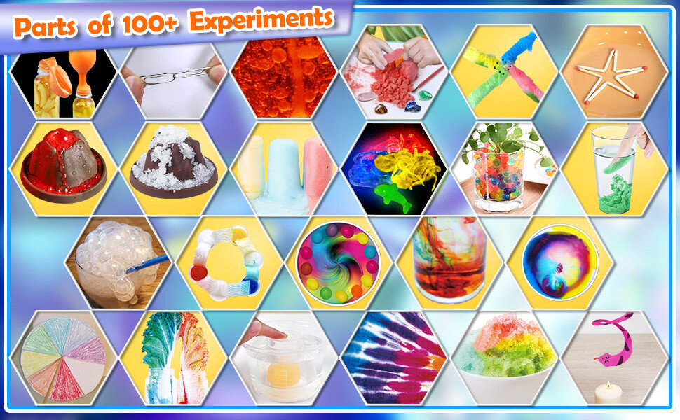 100+ Science Lab Experiments Kit for Kids - Educational Learning Toy