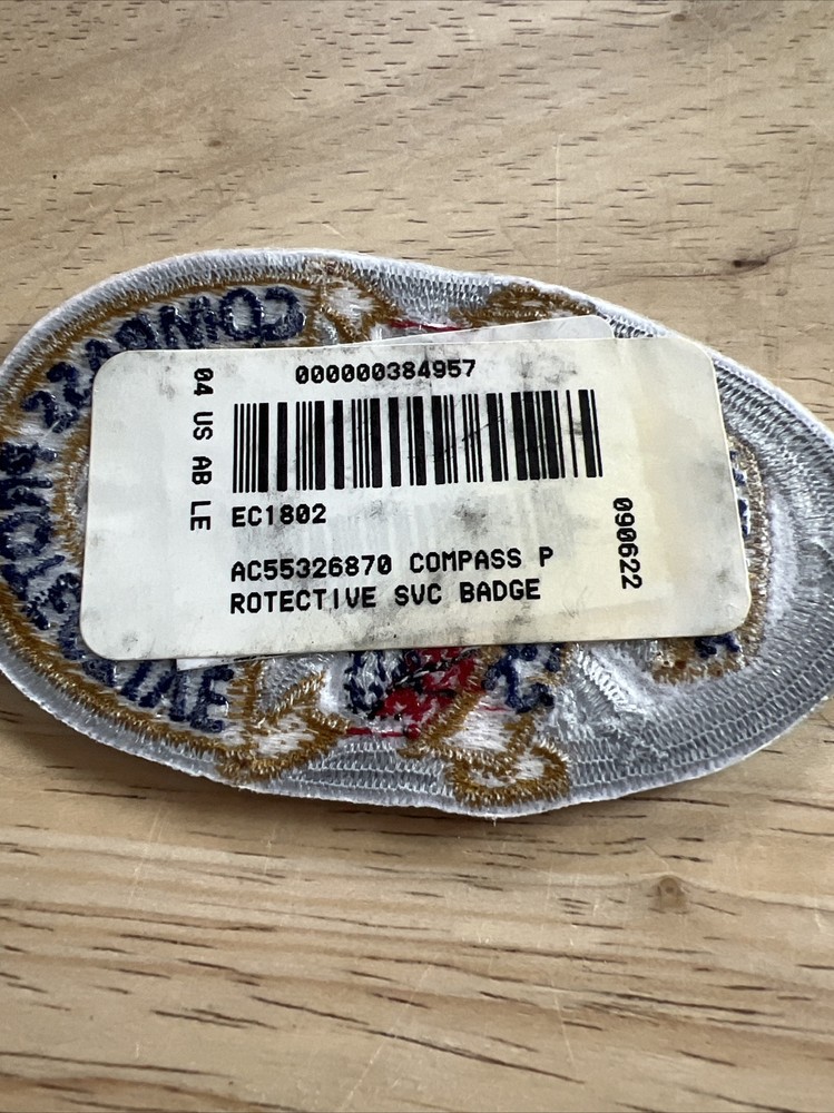 Compass Protective Services shield patch-new