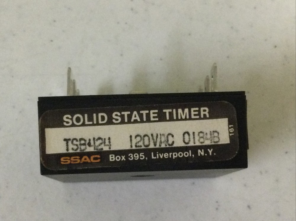 NEW, SSAC TSB424 SOLID-STATE TIMING MODULE RELAY, FREE SHIPPING