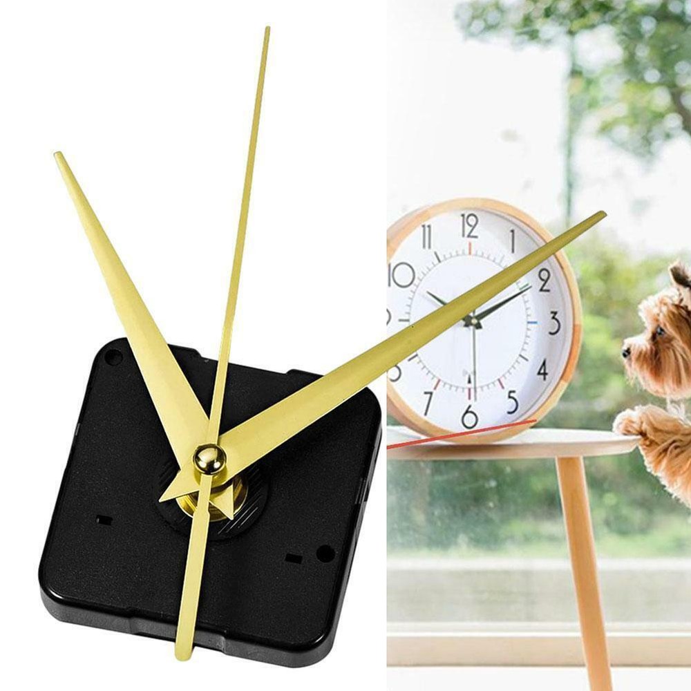 Silent Large Wall Clock Quartz Clock Movement Mechanism Clock A3M4 Hands 9C W5F8